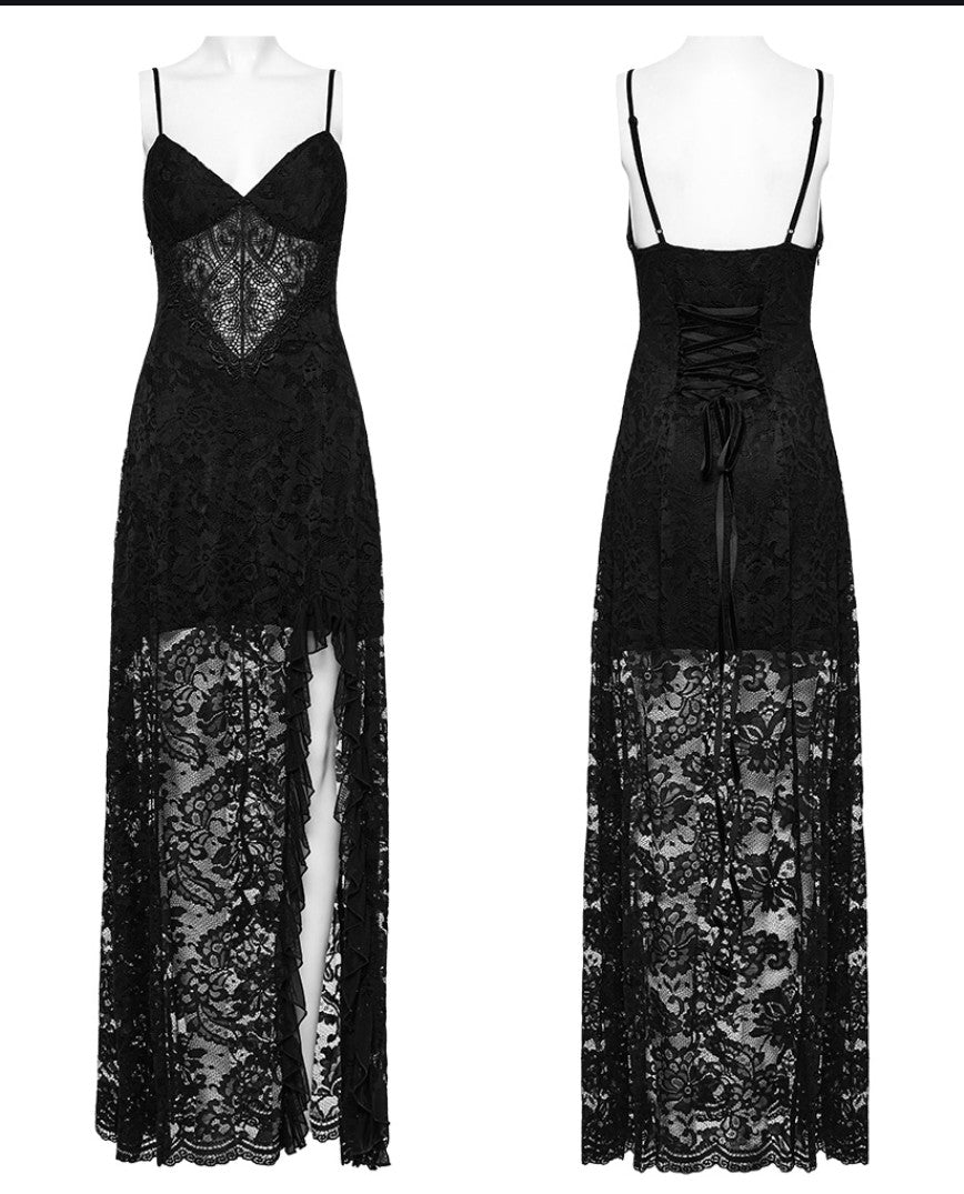 MIDNIGHT MAGIC LACE DRESS