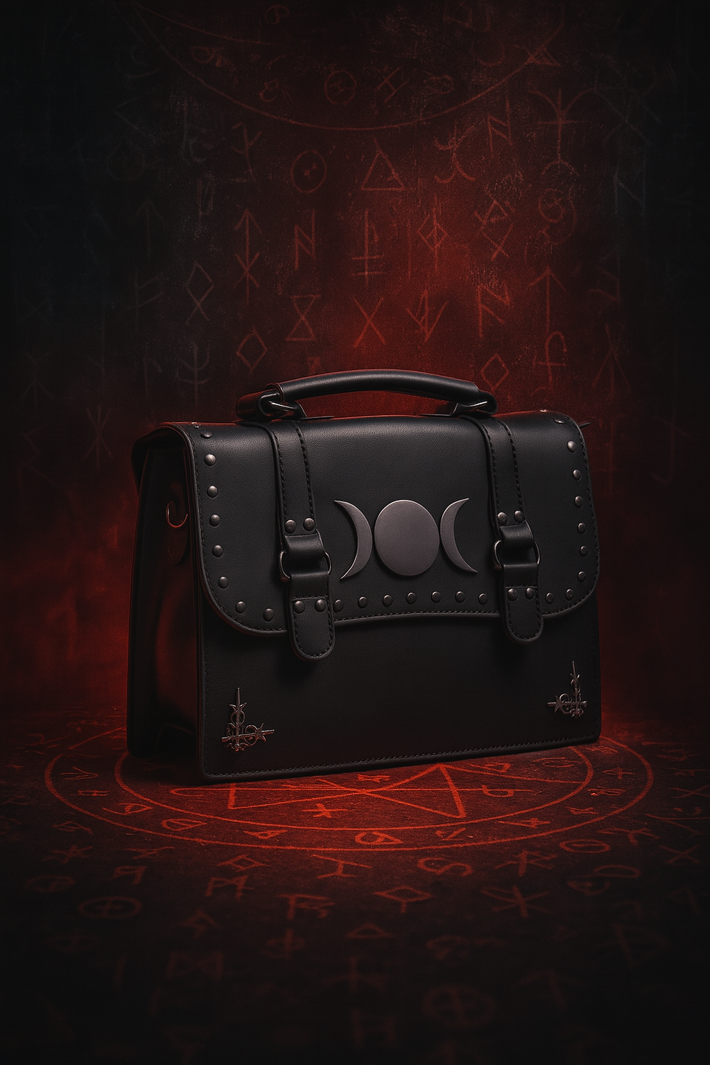 BLACK MAGIC MOON SHOULDER BAG