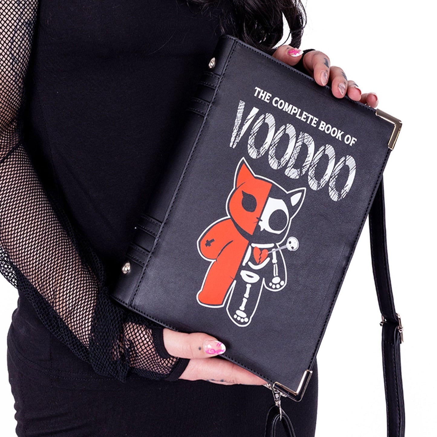 VOODOO BOOK BAG - BLACK