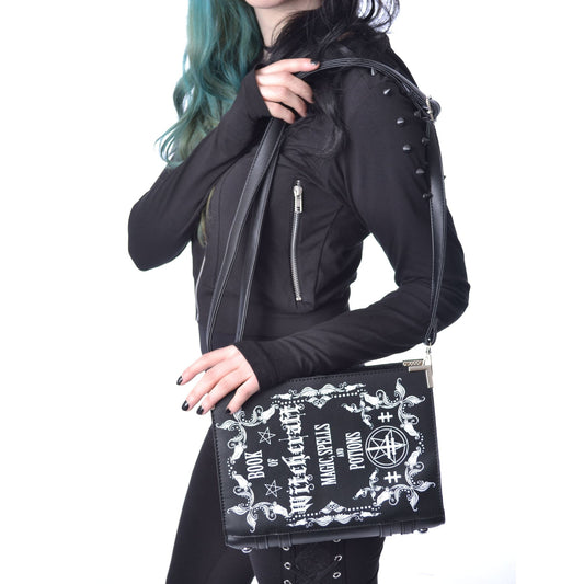 WITCHCRAFT BOOK BAG - BLACK