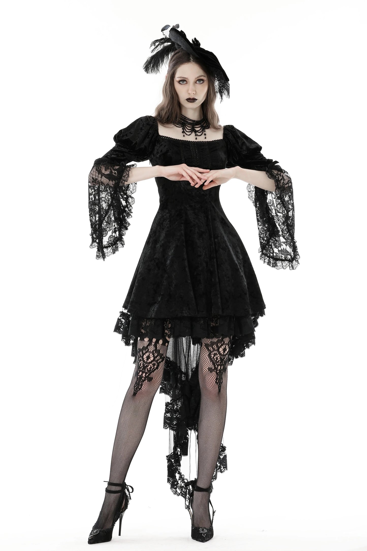 GOTHIC CRUSH DRESS