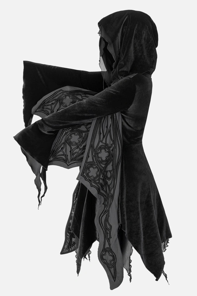 OBSIDIAN MOTH HOODIE