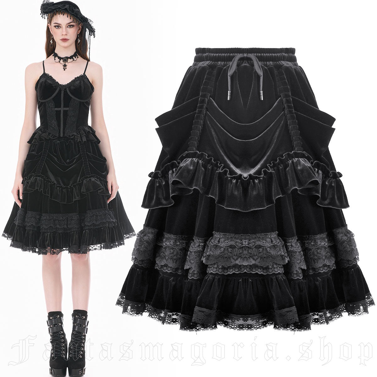 VELVET SACRAMENT SKIRT