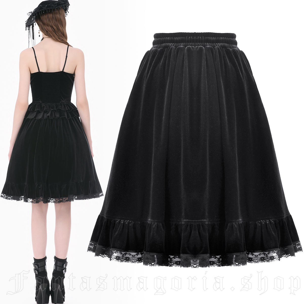 VELVET SACRAMENT SKIRT