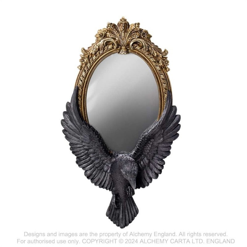 RAVEN'S GAZE WALL MIRROR