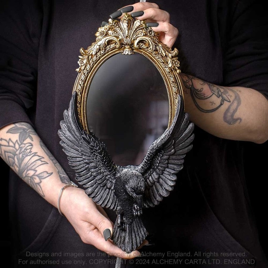 RAVEN'S GAZE WALL MIRROR