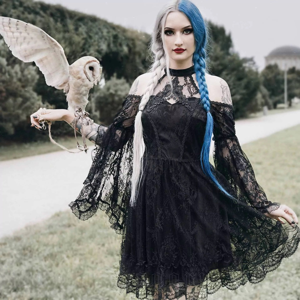SPELLS AND LACES DRESS