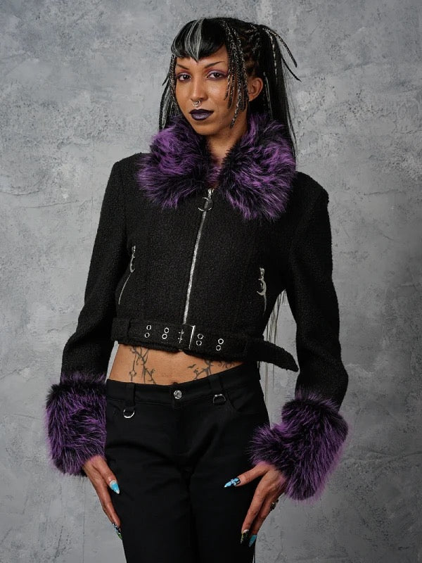 BLACK/PURPLE COLD SPELL JACKET