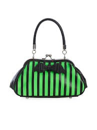 GREEN NIGHT OF MYSTERY HANDBAG