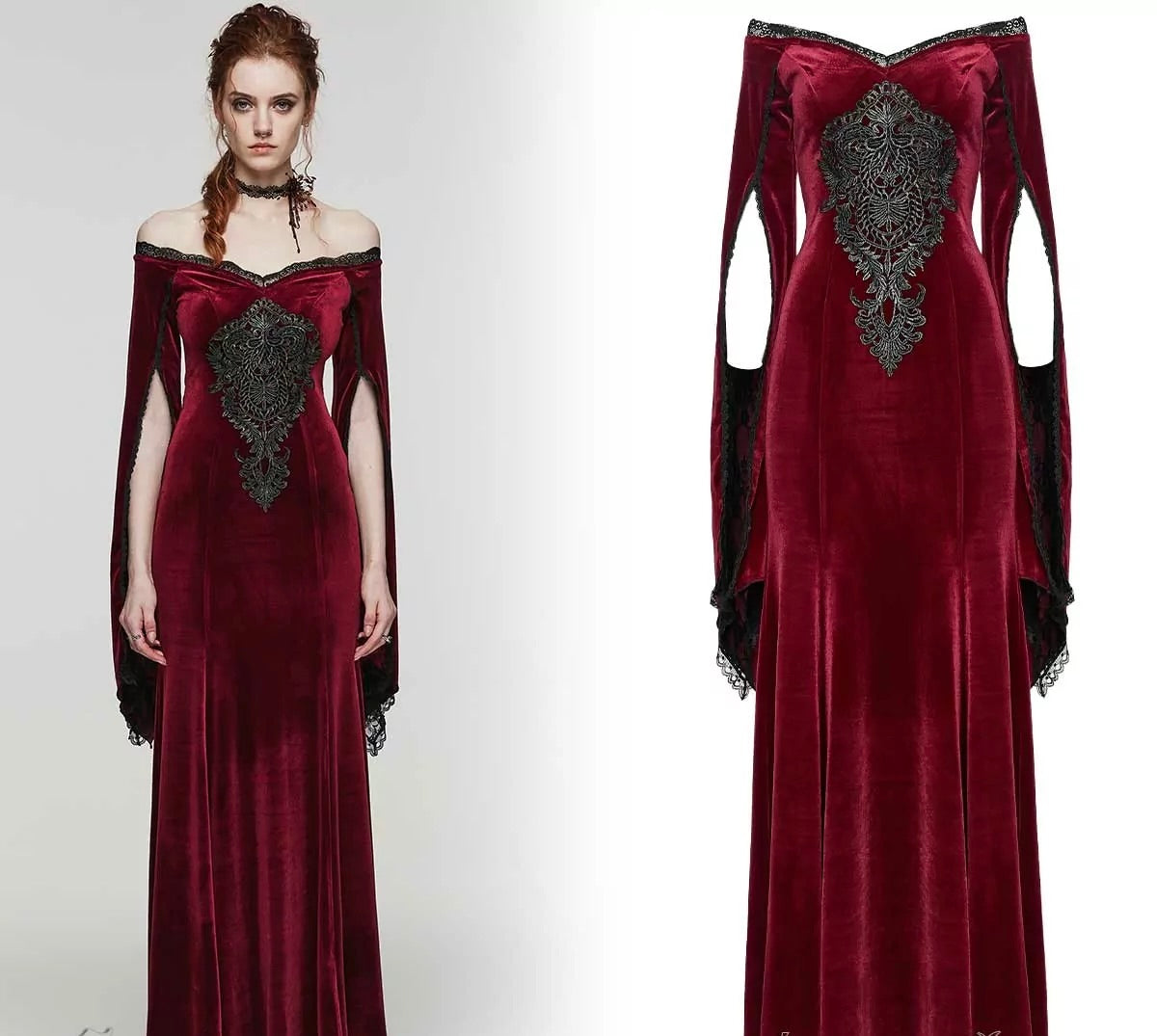 MIRABILIS RED DRESS