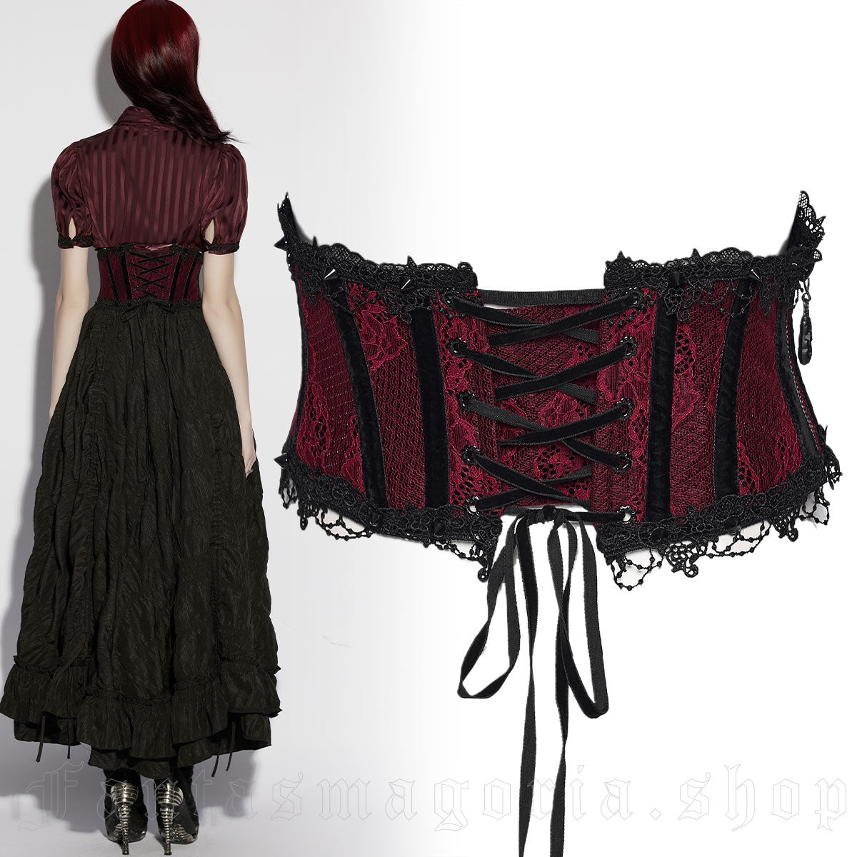 FAERIE DOLL RED CORSET