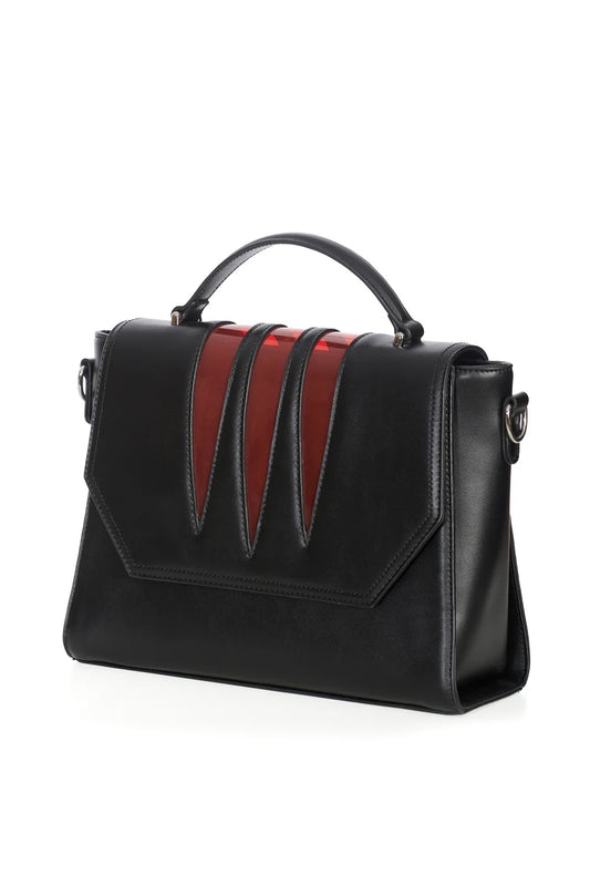 BLACK WOLFCAT SHOULDER BAG