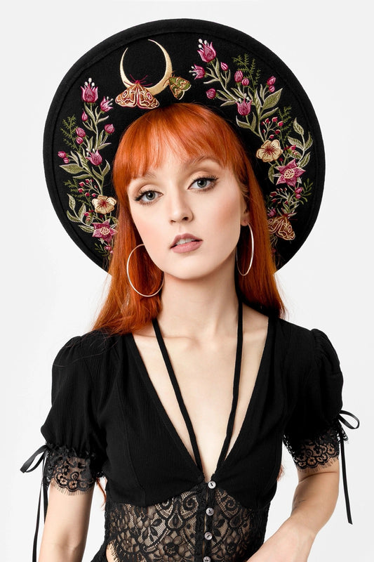 WILDFLOWER WIDE BRIM HAT