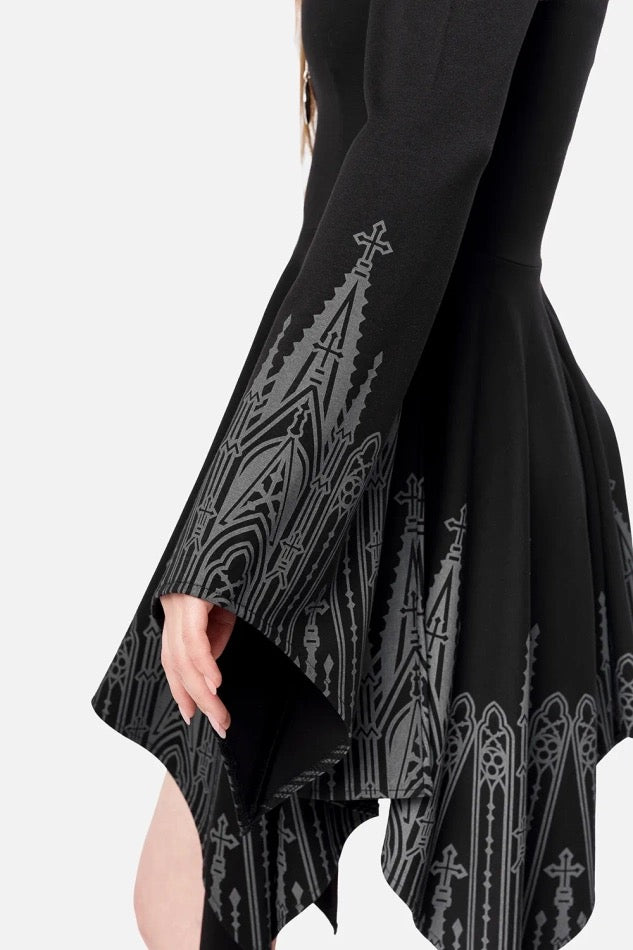 INFERNAL CHAPEL MINI DRESS
