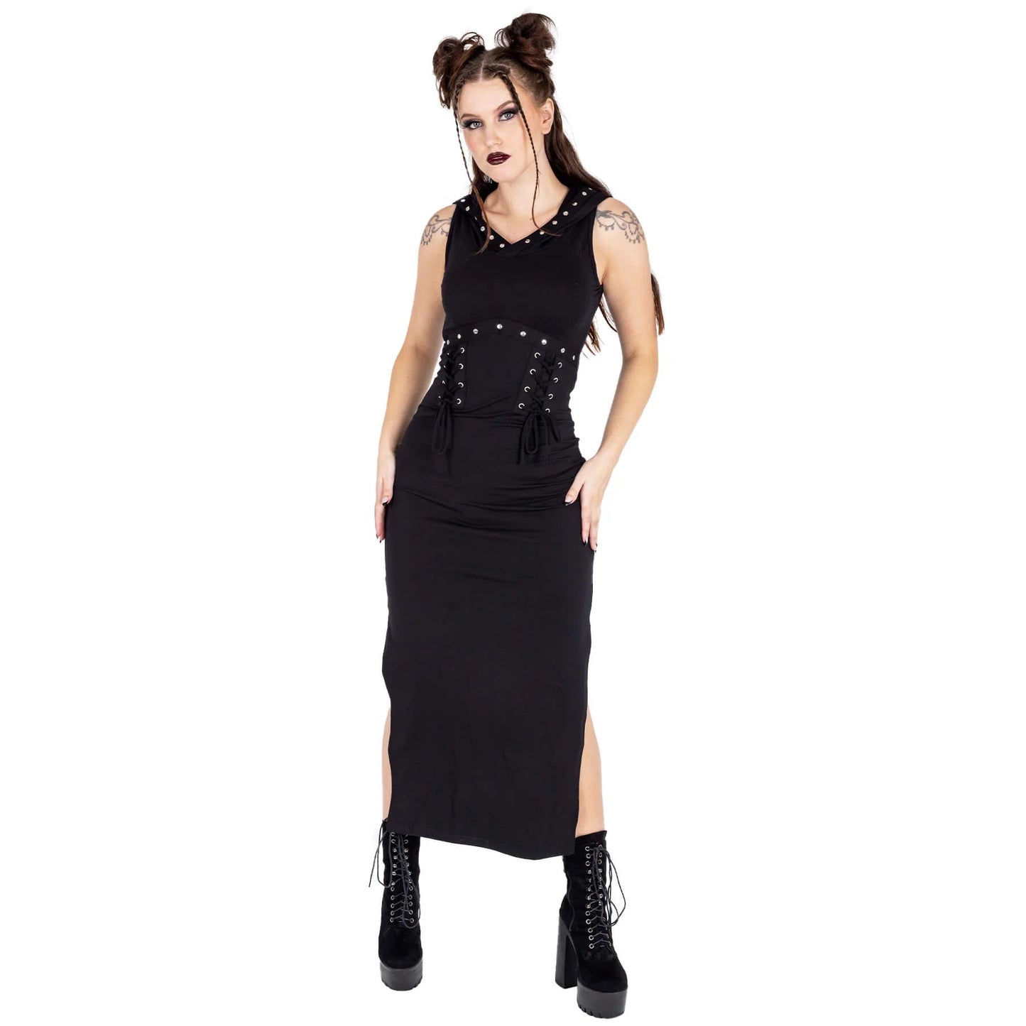 CORA DRESS - BLACK