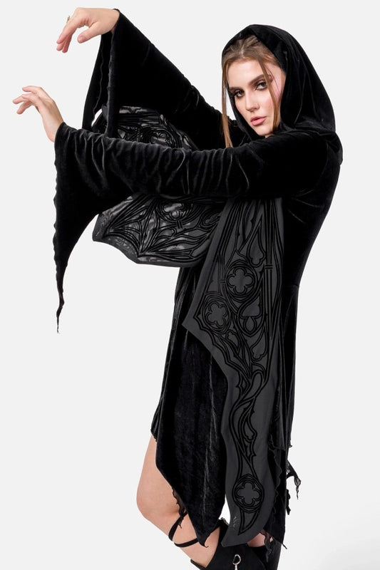 OBSIDIAN MOTH HOODIE