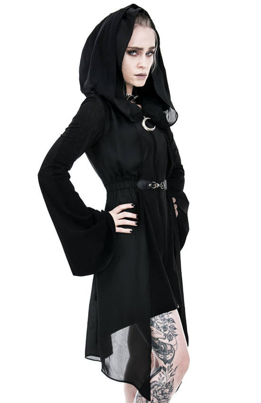 Long Hoodie DARK FAY Floaty Coat