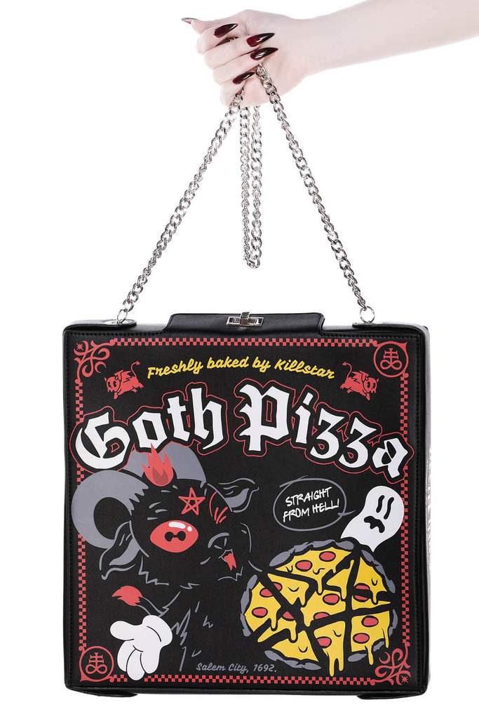 Goth Pizza Handbag